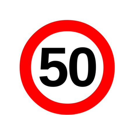 Nadruk Przekroczyłem 50 - prezent na 50. urodziny - Przód